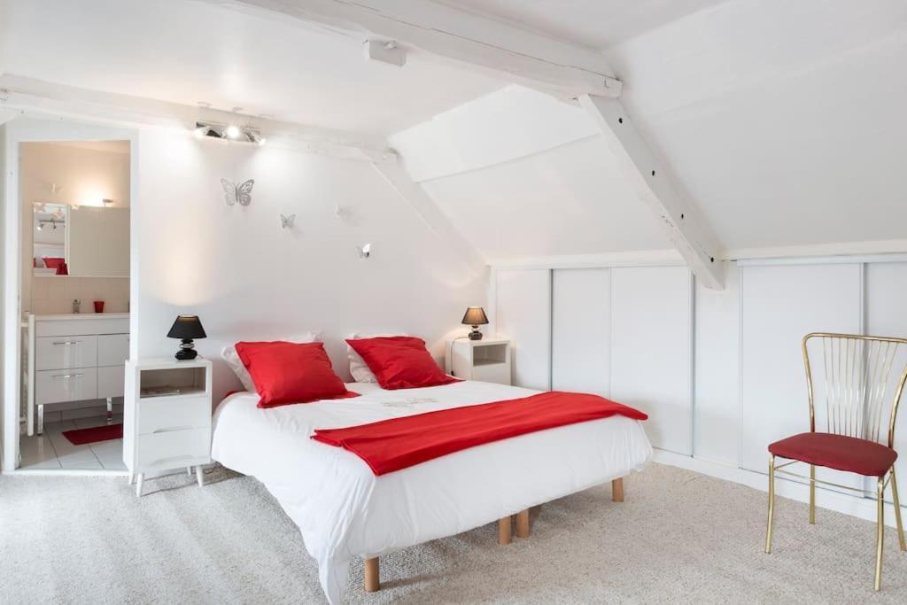 Chambres D'Hotes - Les Palmiers Corseul Eksteriør billede